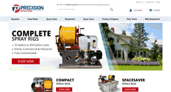 Desktop Screenshot of precisionsprayers.com