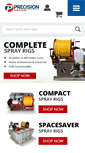 Mobile Screenshot of precisionsprayers.com